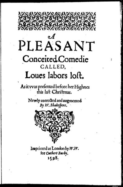 loves_labours_lost_title_page